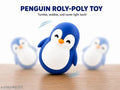 Penguin Roly Poly Wobble Collectible Figurine | Cute Desk & Shelf Decor